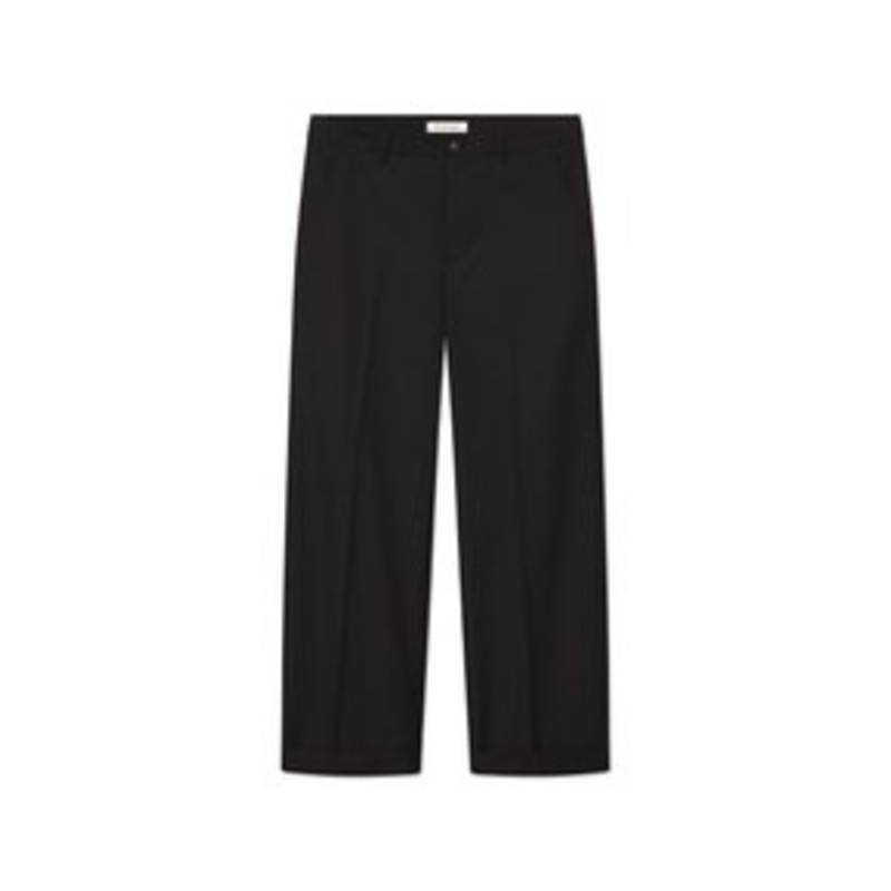 WOOD WOOD Stoffhose – black/schwarz