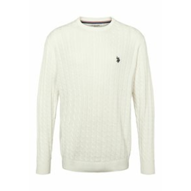 U.S. Polo Assn. MADS – Strickpullover – cloud dancer/wei