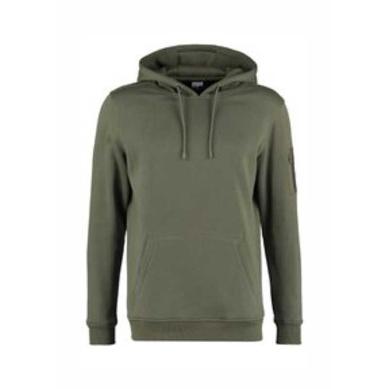Urban Classics SWEAT BOMBER HOODY – Kapuzenpullover – olive/oliv