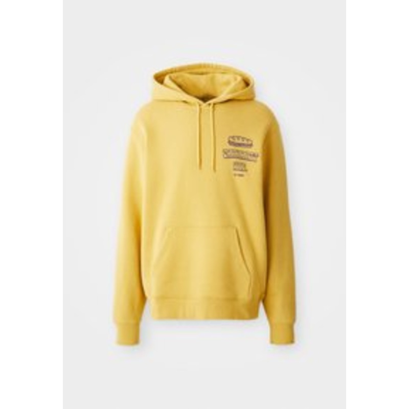 Carhartt WIP HOODED SANDWICH – Sweatshirt – suncrest/purple/dunkelgelb