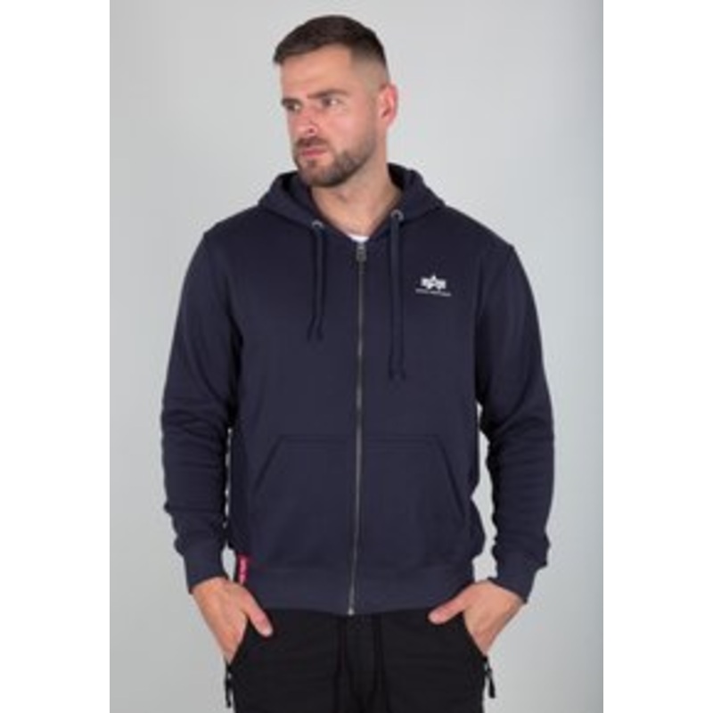 Alpha Industries Sweatjacke – rep.blue/dunkelblau