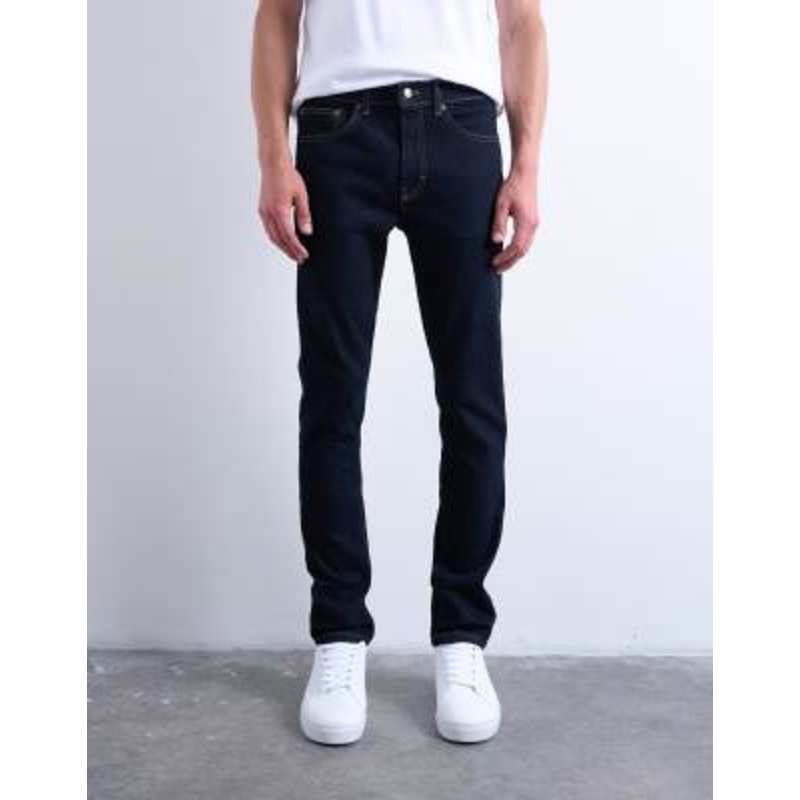 Topman stretch skinny jeans in raw