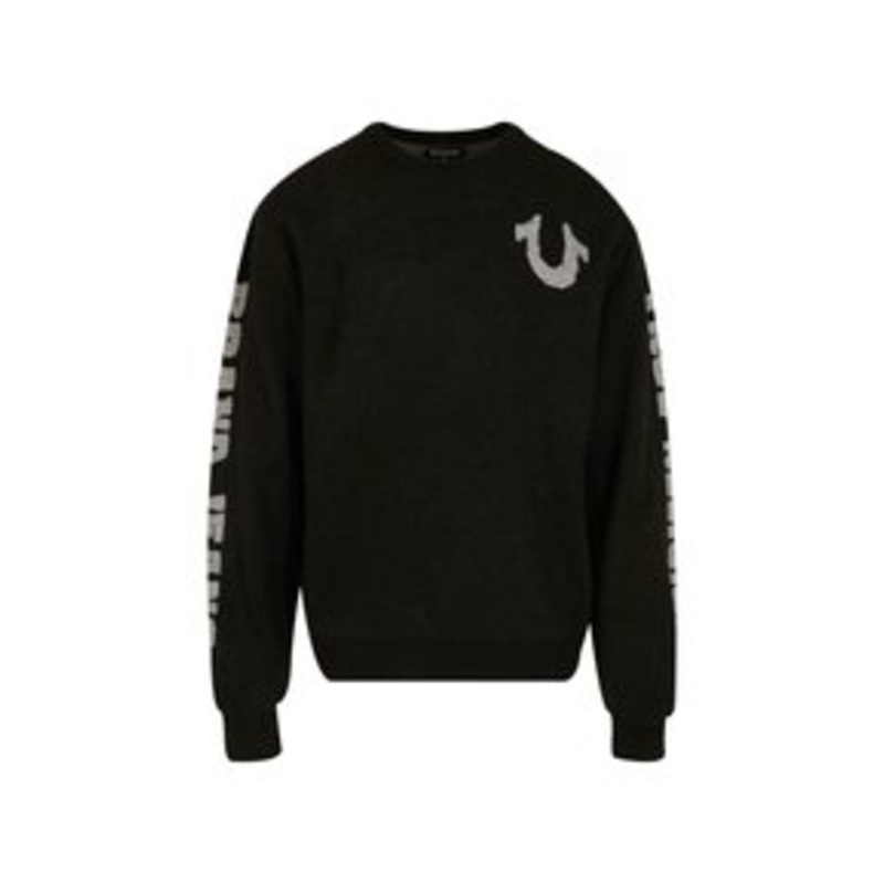 True Religion LOGO  – Sweatshirt – black/schwarz