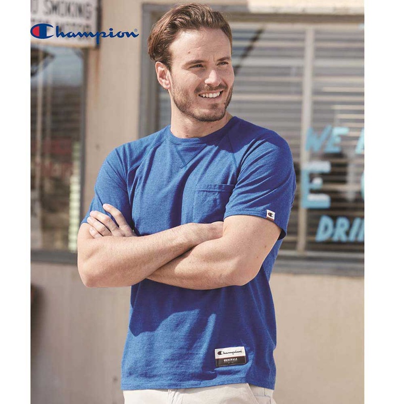Champion Originals Soft-Wash Pocket Tee