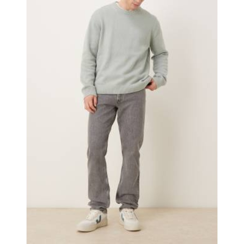 ARKET Park regular straight fit jeans in gray
