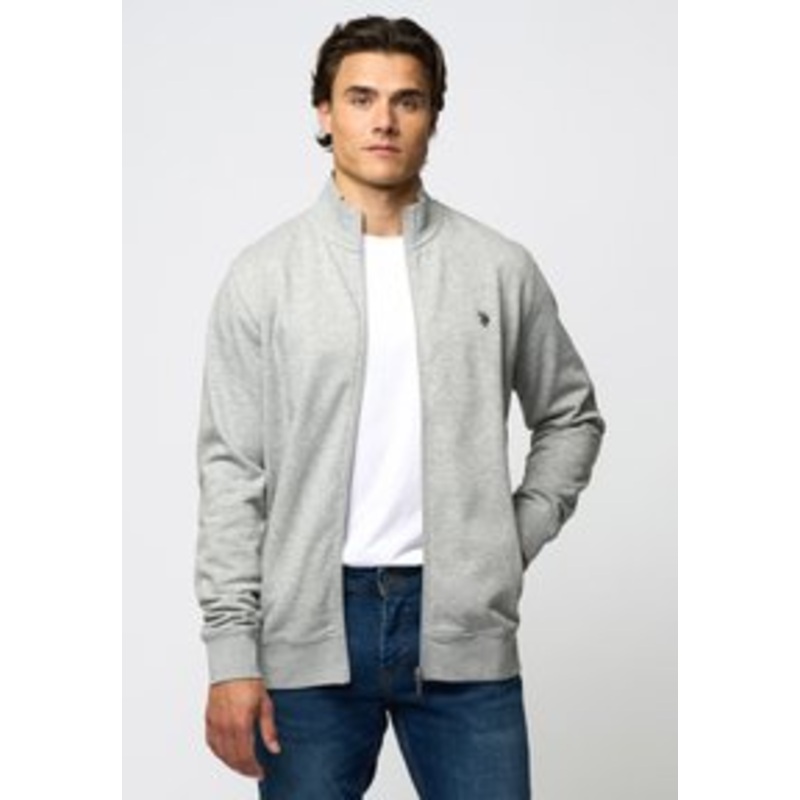 U.S. Polo Assn. OSCAR  – Sweatjacke – greymelange/grau