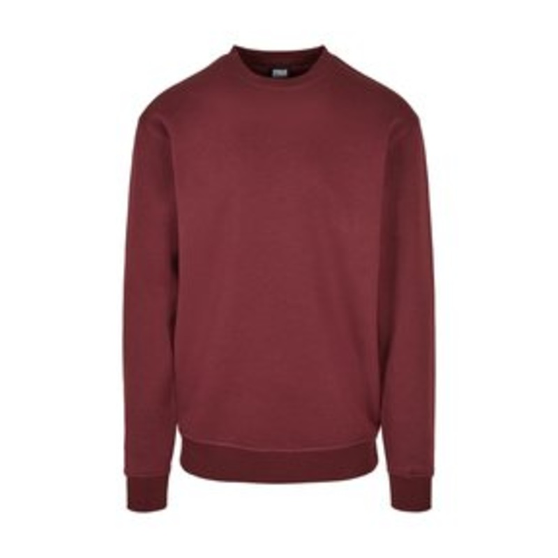 Urban Classics CREWNECK  – Sweatshirt – cherry/rot