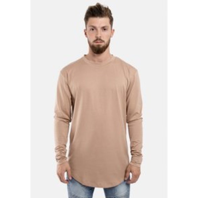 Blackskies Langarmshirt – desert/sand