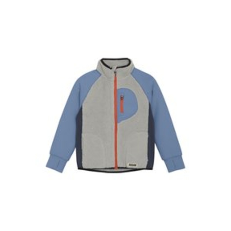 Color Kids WITH SLEEVES – Fleecejacke – coronet blue/hellblau