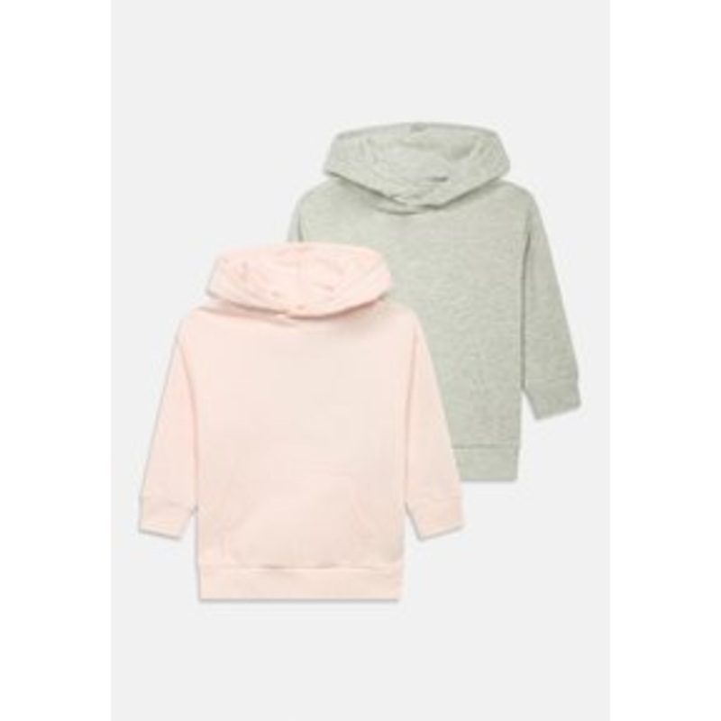 Friboo UNISEX 2 PACK – Kapuzenpullover – mottled light grey/light pink/hellgrau-meliert