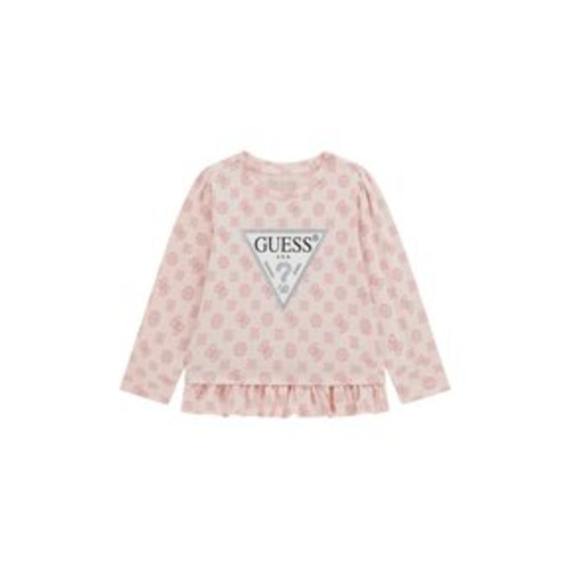 Guess Langarmshirt – hellrose/rosa