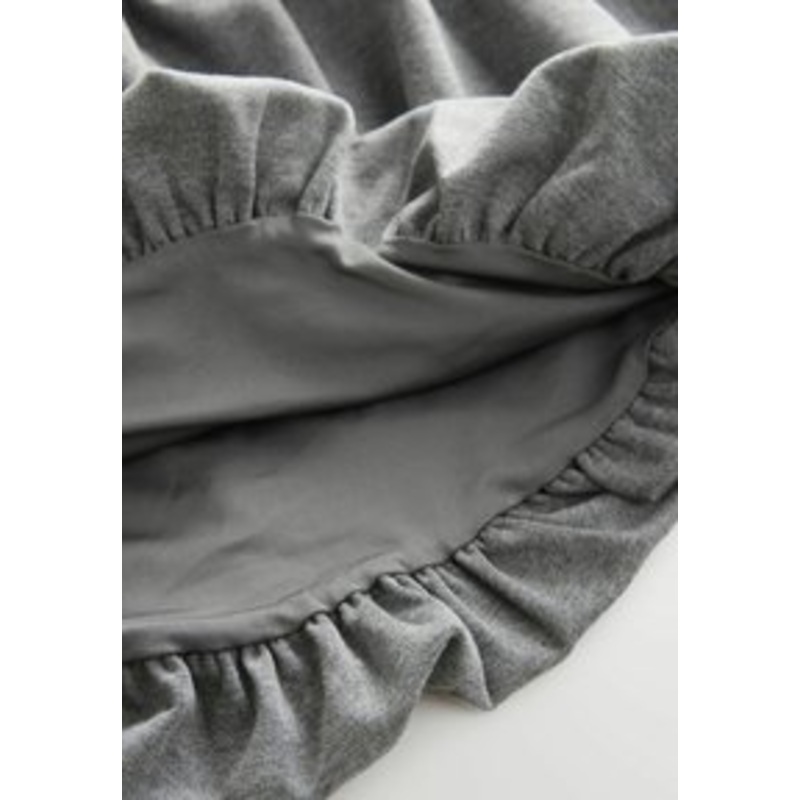 Next REGULAR FIT – PULL ON STRETCH BUBBLE HEM – A-Linien-Rock – grey/grau