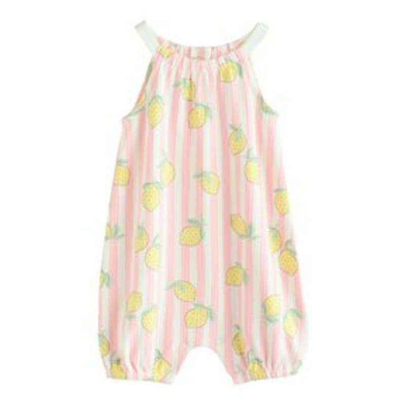 Next REGULAR FIT – STRAPPY ROMPERS 3 PACK  – Jumpsuit – pink and white printed fruit/pink