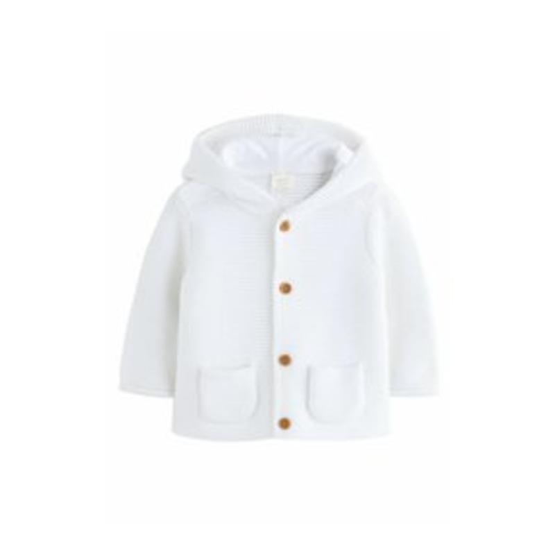 Next REGULAR FIT – Strickjacke – white/wei