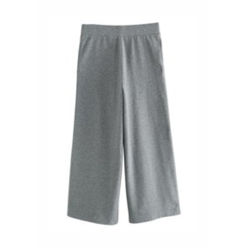 Next WIDE LEG – Stoffhose – charcoal grey/grau
