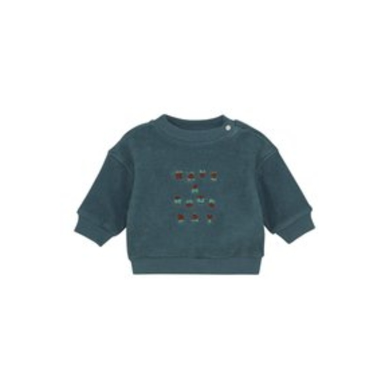 Noppies SKOKIE – Fleecepullover – mediterranea/dunkelblau meliert