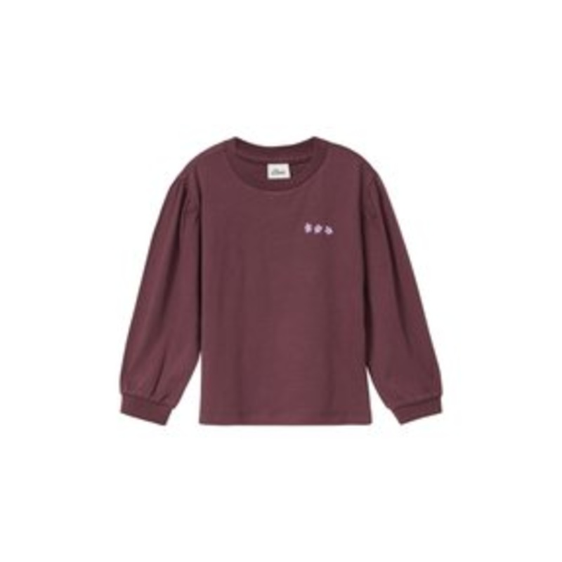 s.Oliver Langarmshirt – bordeaux/rot