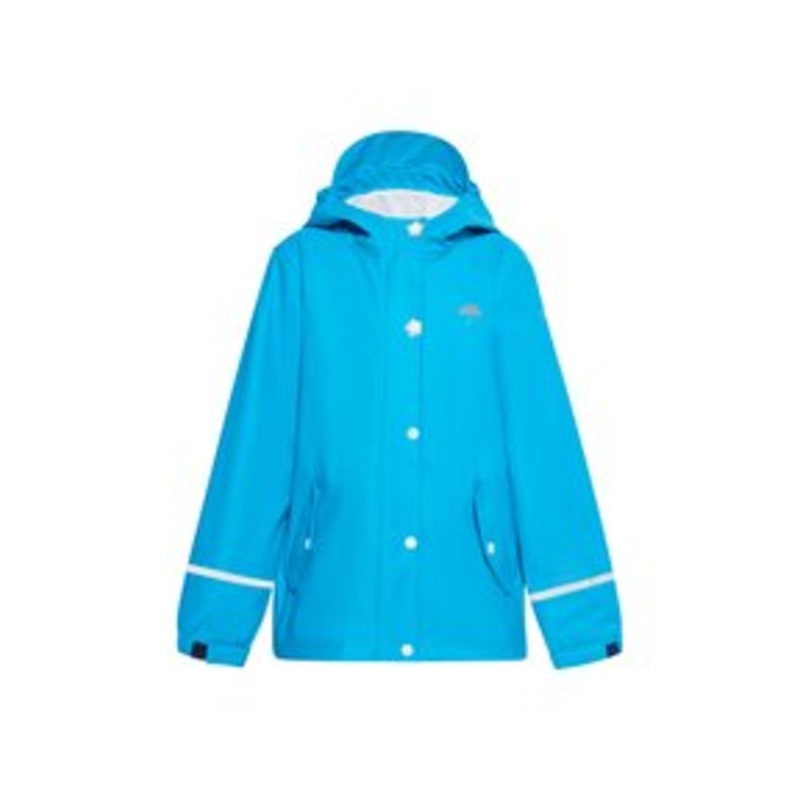 Schmuddelwedda Regenjacke / wasserabweisende Jacke – cyanblau/blau