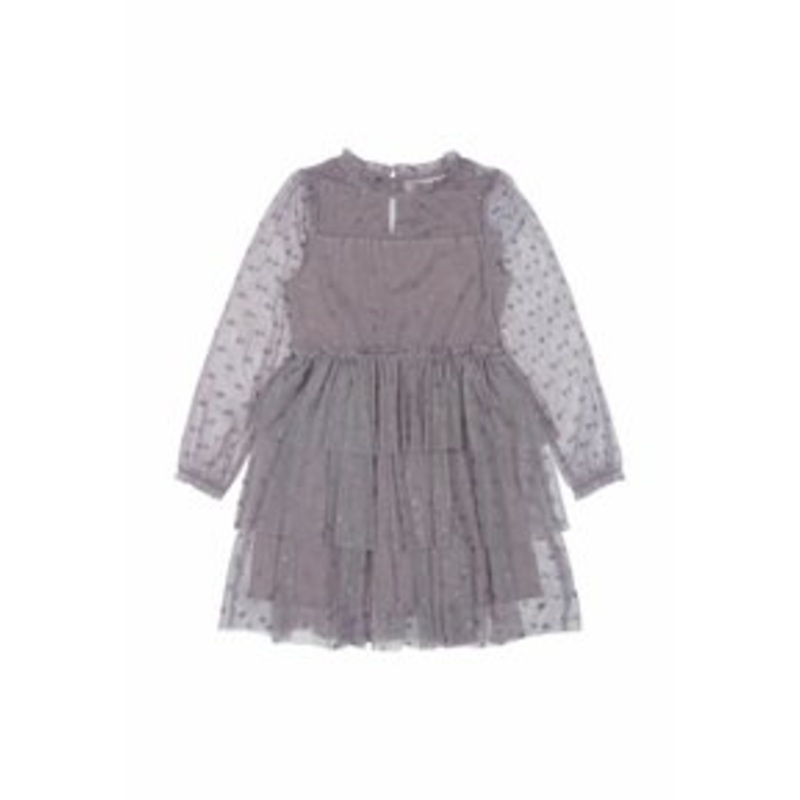 The New PASCHA – Cocktailkleid/festliches Kleid – gray ridge aop/lila