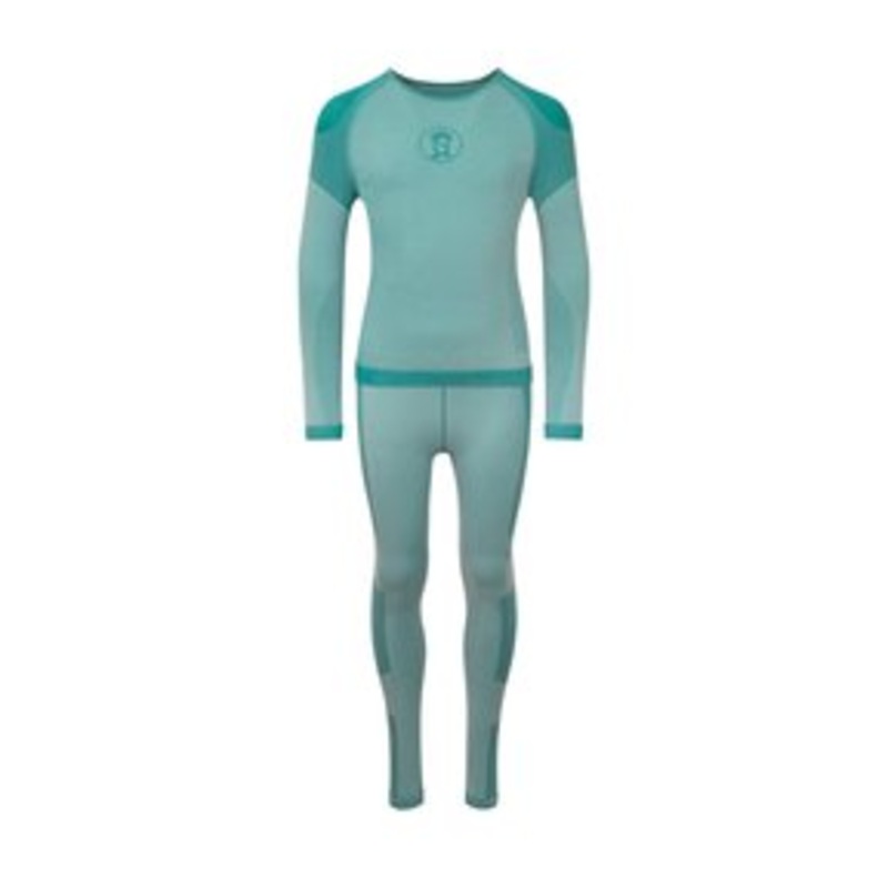 TROLLKIDS HEMSEDAL BASELAYER UNISEX SET – Unterhemd/-shirt – ocean green/grn