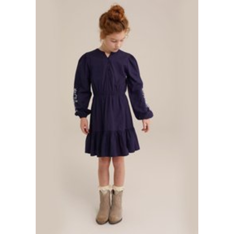 WE Fashion Freizeitkleid – dark blue/dunkelblau