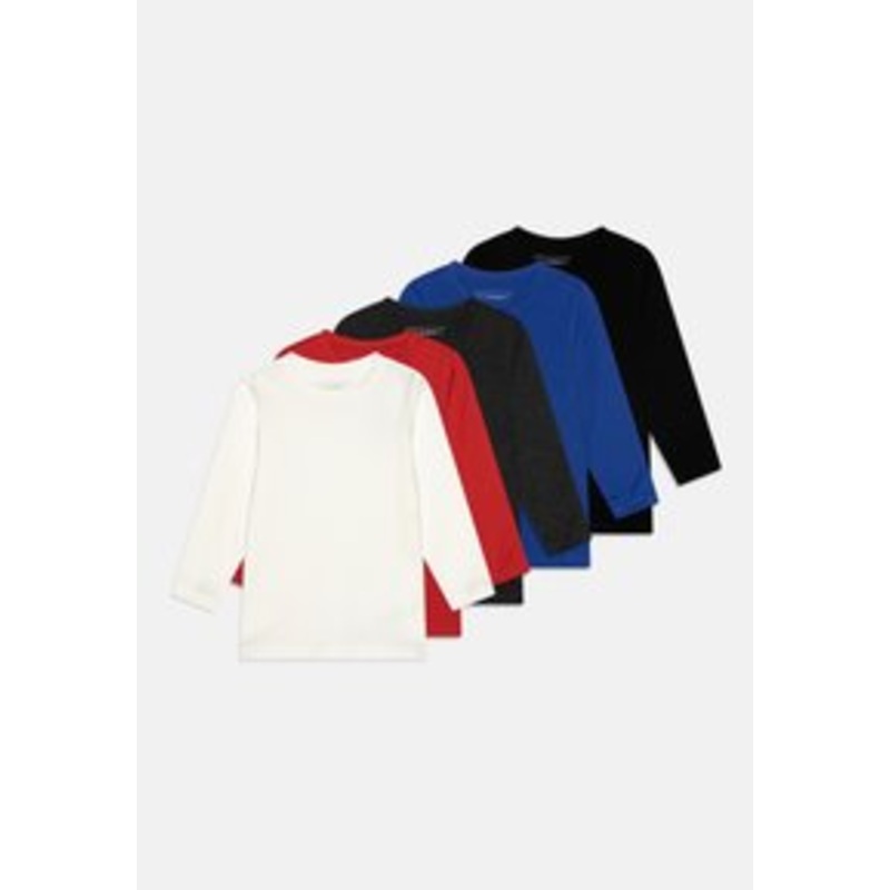 Friboo UNISEX 5 PACK  – Langarmshirt – black/red/blue/schwarz