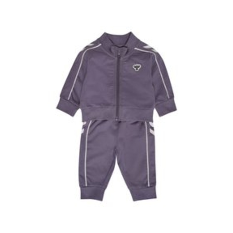 Hummel MINI SET – Trainingsanzug – dusty olive/oliv