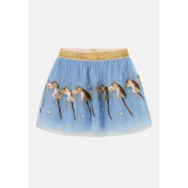 Hust & Claire HCNINNA HORSE – Minirock – atmosphere/hellblau