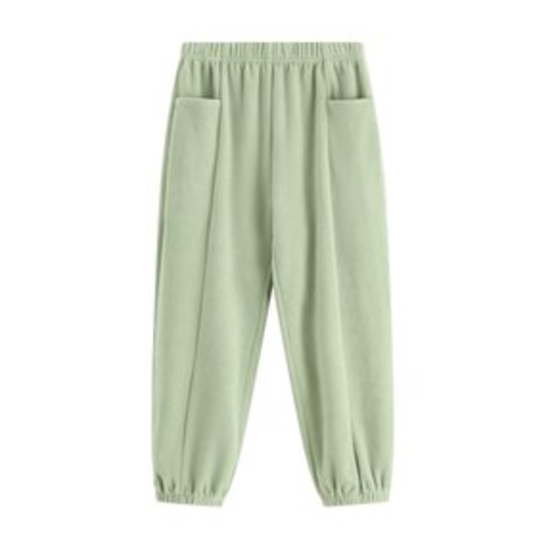 Lindex Jogginghose – dusty green/dunkelgrn
