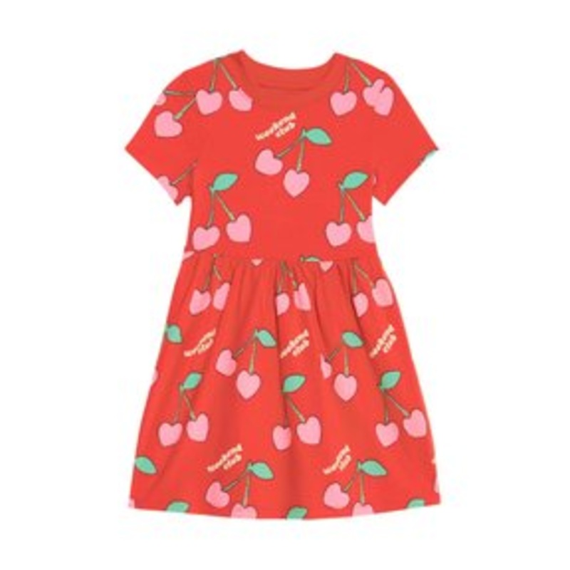 Marks & Spencer CHERRY – Jerseykleid – red mix/rot-meliert