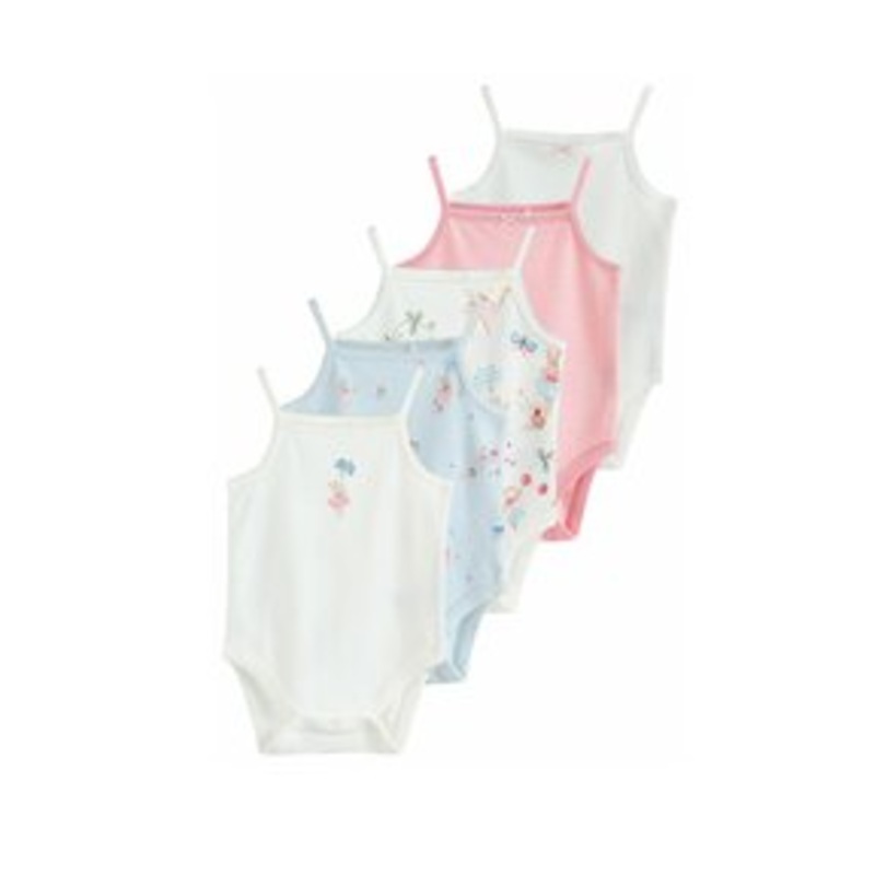 Next REGULAR FIT 5 PACK   – Body – cream strawberry bunny/beige