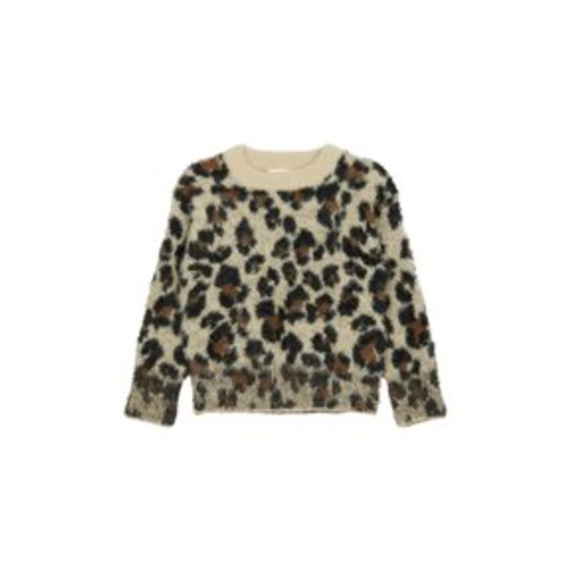 The New PAMILLA – Strickpullover – feather gray aop/hellgrau-meliert