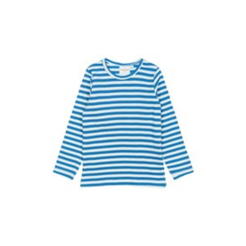 The New Siblings Strickpullover – campanula striped/blau
