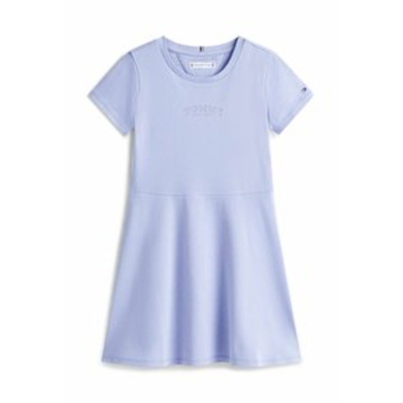 Tommy Hilfiger SKATER SS – Jerseykleid – periwinkle dusk/hellblau