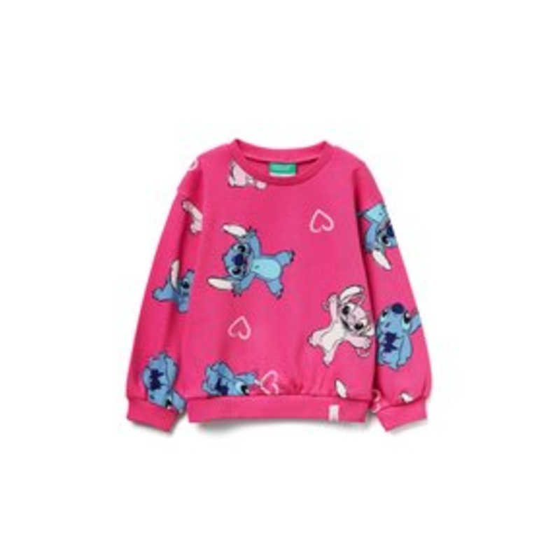 United Colors of Benetton LILO & STITCH PATTERN   – Sweatshirt – multicolor/mehrfarbig