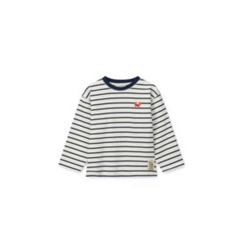 Liewood TYLER STRIPE LONGSLEEVE UNISEX – Langarmshirt – classic navy/creme de la creme/mehrfarbig
