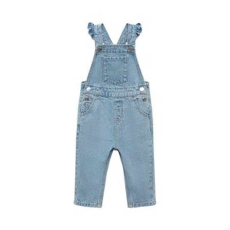 Mango Kids BABY – Latzhose – blue/blau