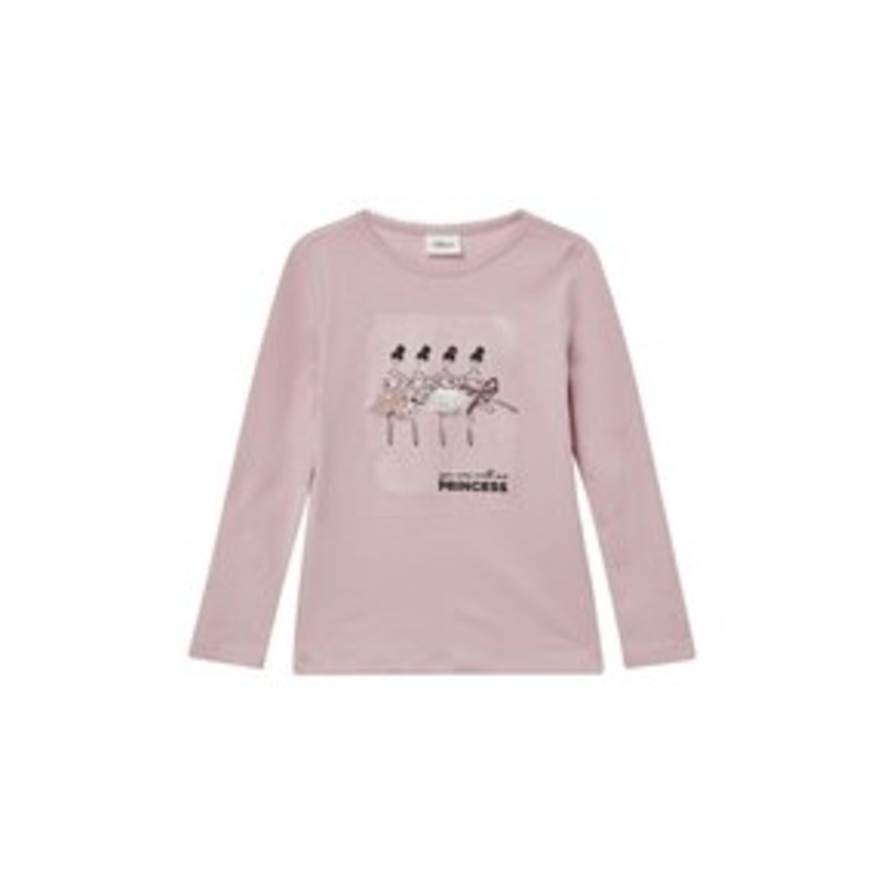 s.Oliver Langarmshirt – rosa/pink