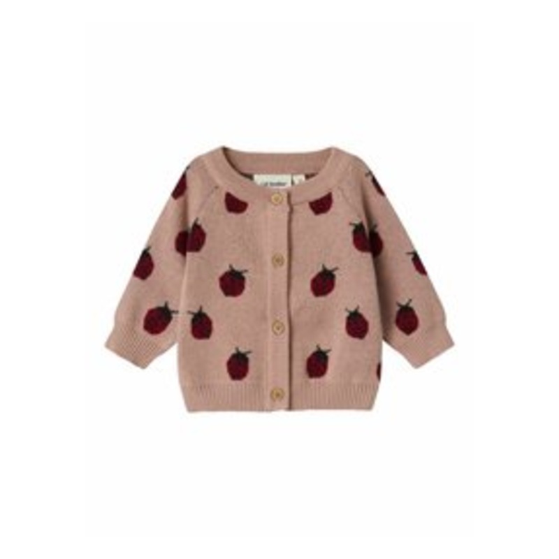 Lil’ Atelier BEQUEME – Strickjacke – misty rose/rosa