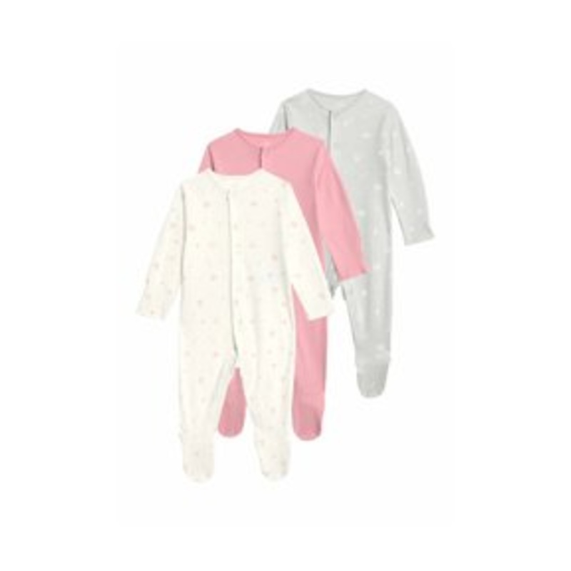 Marks & Spencer 3 PACK – Strampler – pink mix/pink