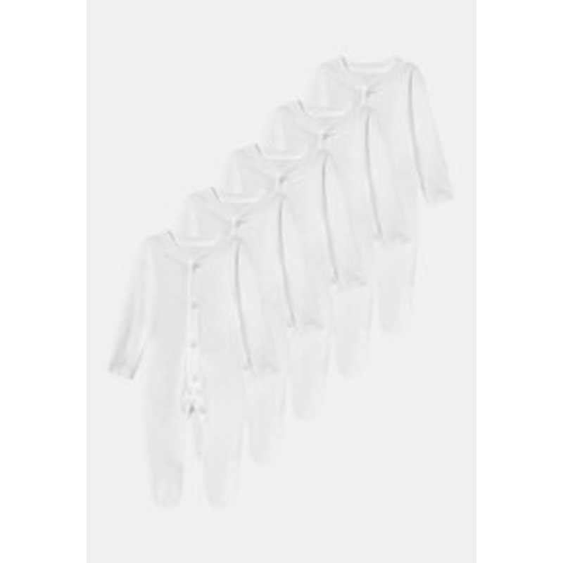 Marks & Spencer BABY 5 PACK UNISEX – Strampler – white/wei