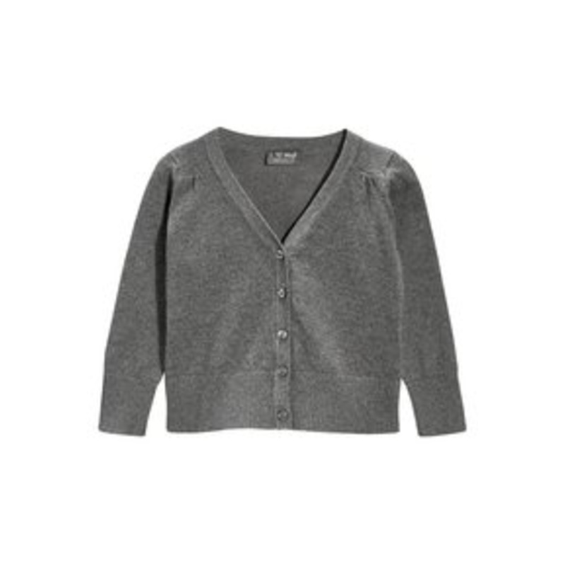 Next V-NECK – Strickjacke – grey/grau