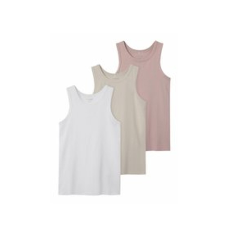 TWO SOON 3ER-PACK – Unterhemd/-shirt – moonbeam/offwhite