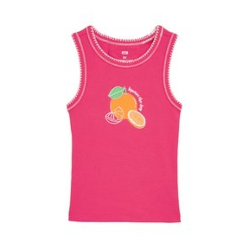 WE Fashion Top – bright pink/pink meliert