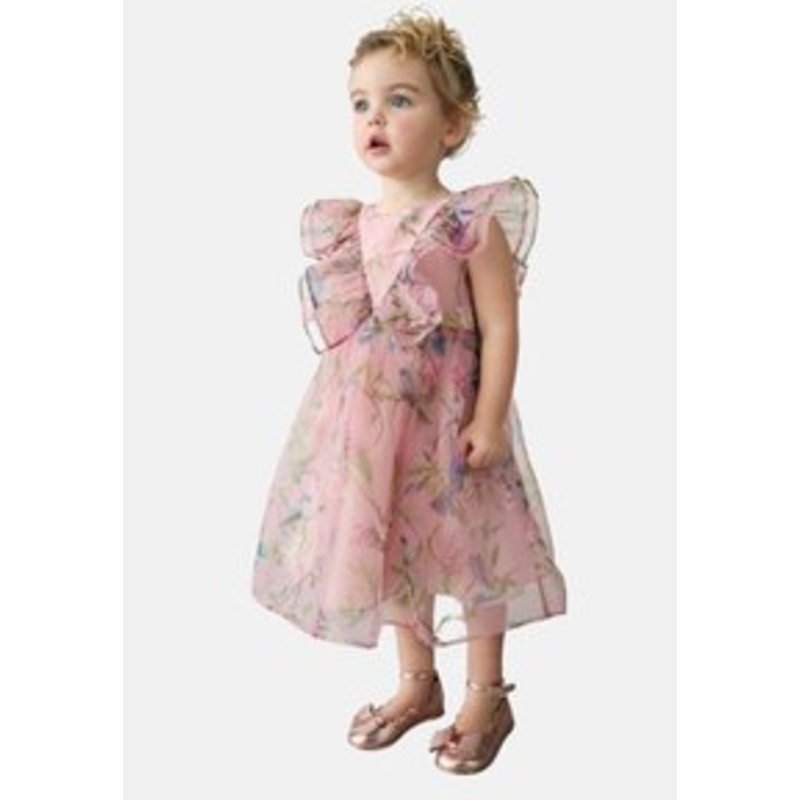 Baker by Ted Baker REGULAR FIT – FLORAL PRINTED ORGANZA – Freizeitkleid – pink