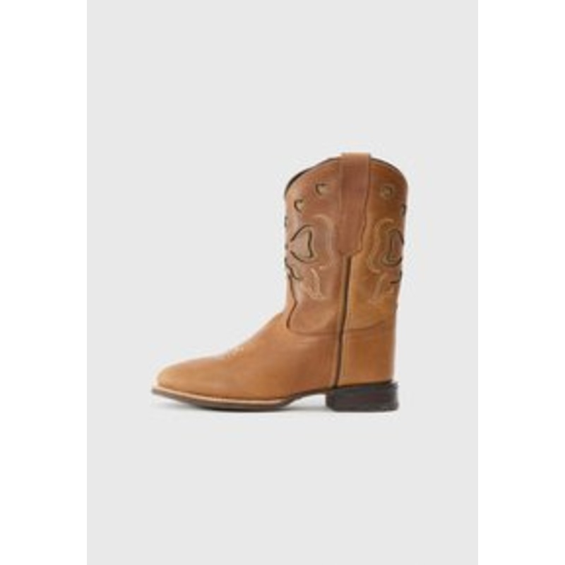 Copenhagen Colors UNISEX – Cowboy-/Bikerboot – cognac/braun