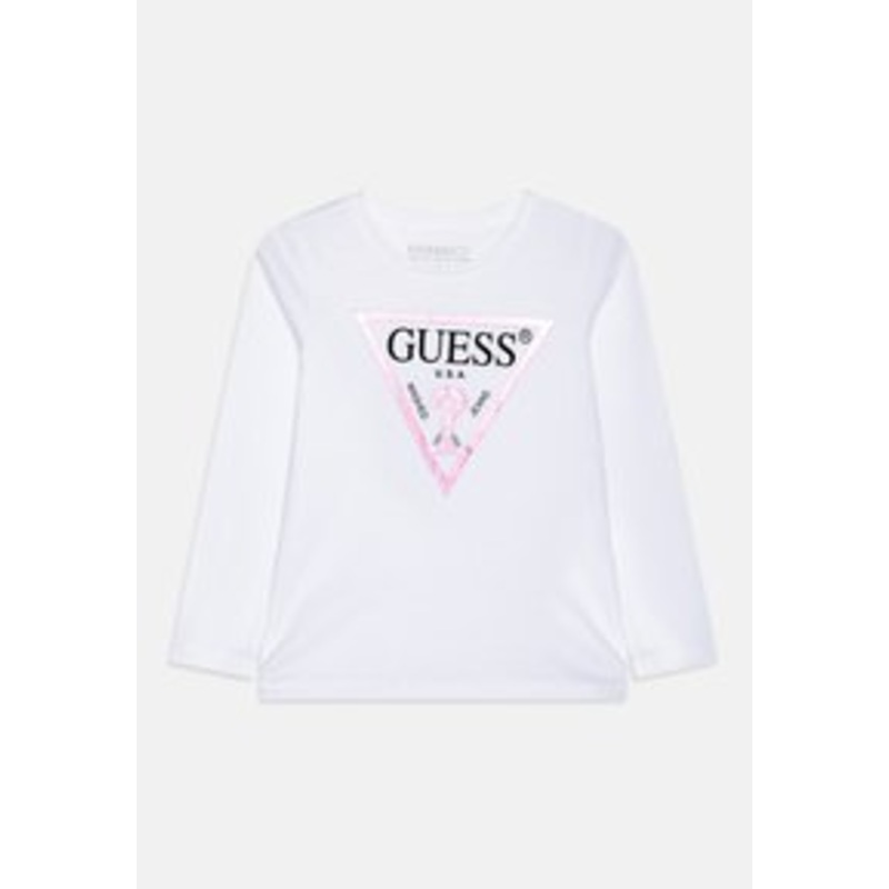 Guess CORE TODDLER KIDS GIRL – Langarmshirt – pure white/wei