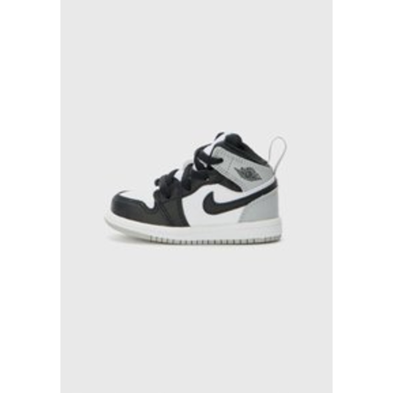 Jordan JORDAN 1 MID BT UNISEX – Sneaker high – white/black/smoke grey/wei