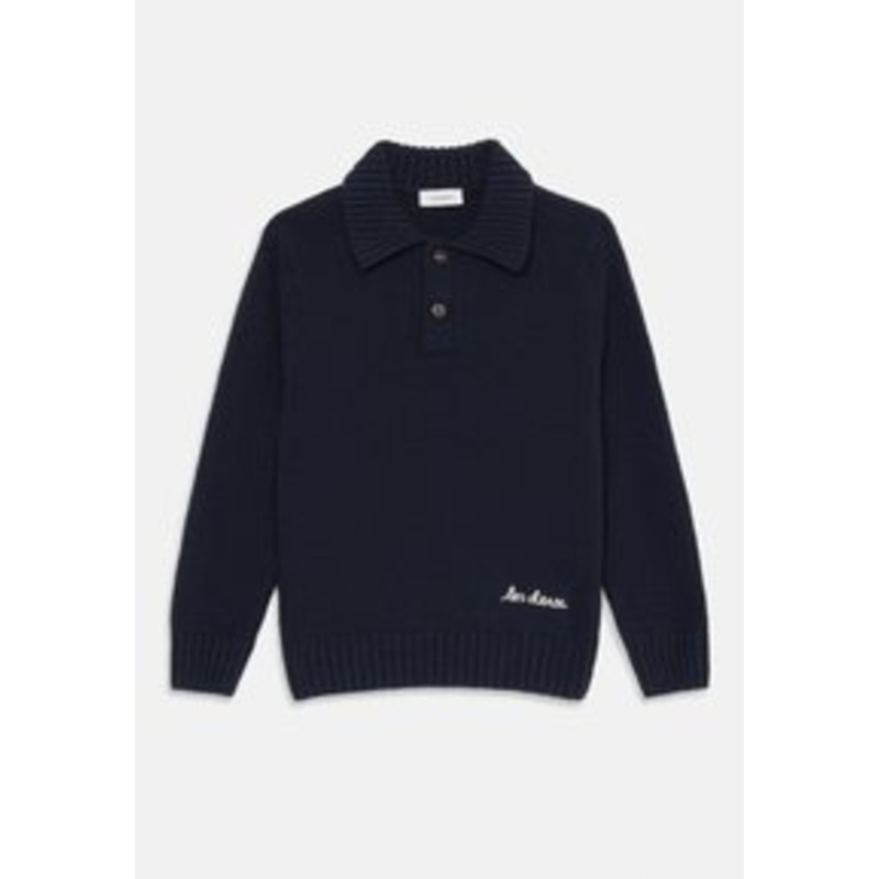 Les Deux BRAD RUGBY UNISEX – Strickpullover – dark navy/dunkelblau