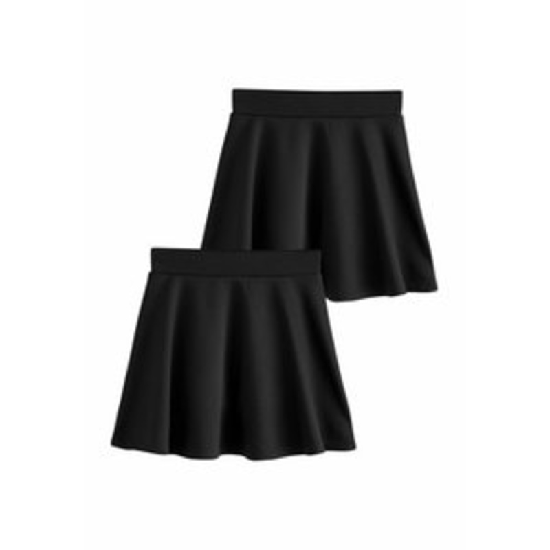 Next REGULAR FIT 2 PACK STRETCH – A-Linien-Rock – black/schwarz